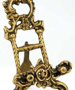 Support your scrying mirror with this ornate brass stand