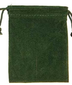 Green Velveteen Mojo Bag