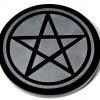 Black pentagram Altar Tile