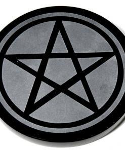 Black pentagram Altar Tile