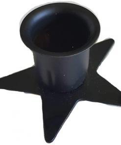 Black Taper Candle Holder
