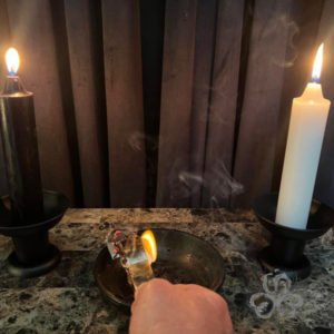 Satanic ritual altar kit