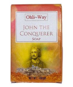 John the Conqueror soap for the intention of problem resolving, good fortune, and positivity.