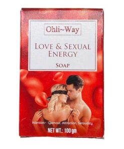 A bar of Love and Sexual Energy soap for the intention of glamour, attraction, and sensuality