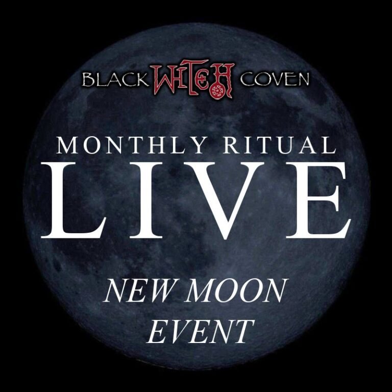 New Moon Event 12 Months of New Moon Rituals 2025 Black Witch Coven