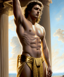 Apollo is the god of many things, including archery, healing, prophecy, music, poetry, and light.