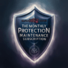 The monthly protection Maintenance subscription banner