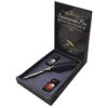Steampunk Pen with Black & Amaranth Ink calligraphy set