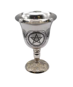 Pentagram chalice stainless steel